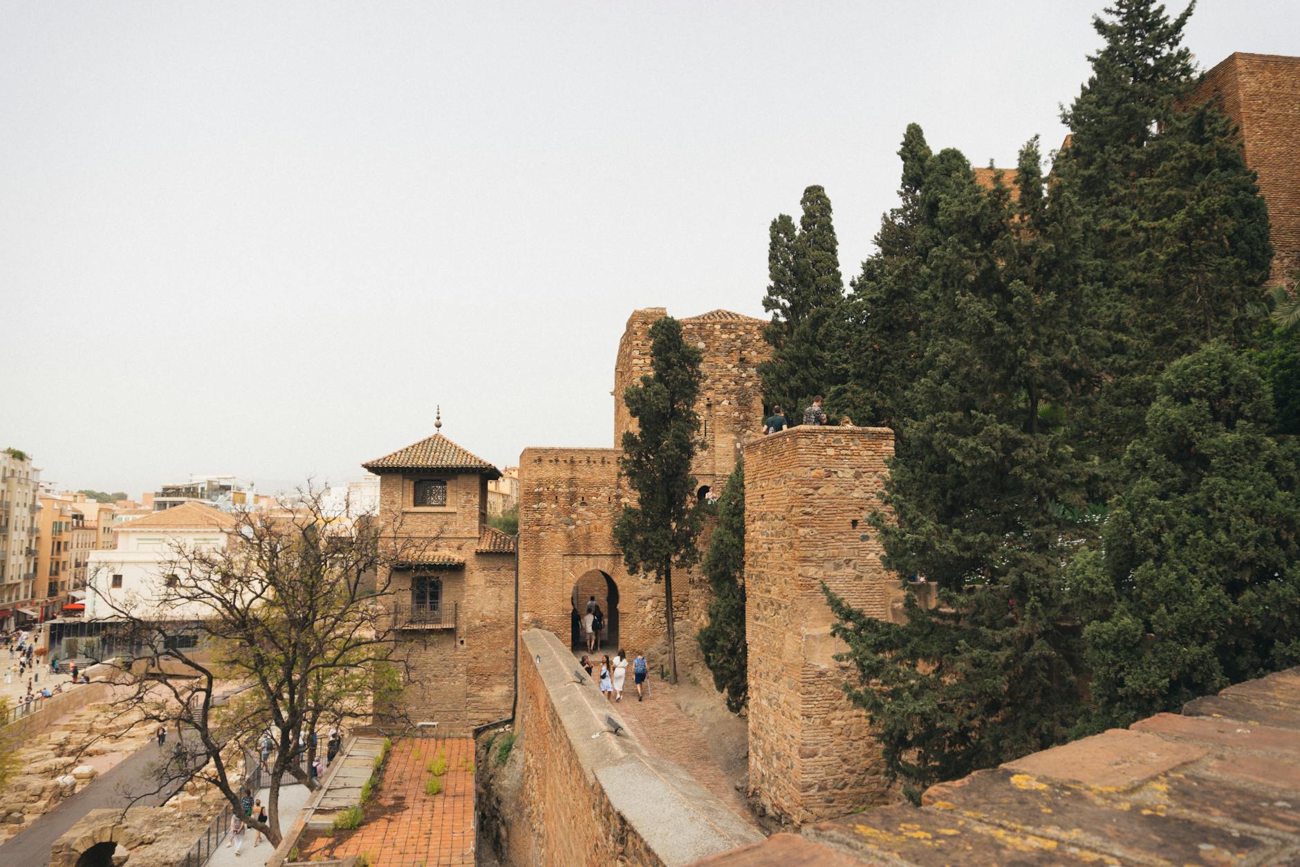Alcazaba de Málaga, fortaleza musulmana