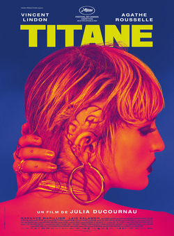Póster de Titane, Palma de Oro 2021